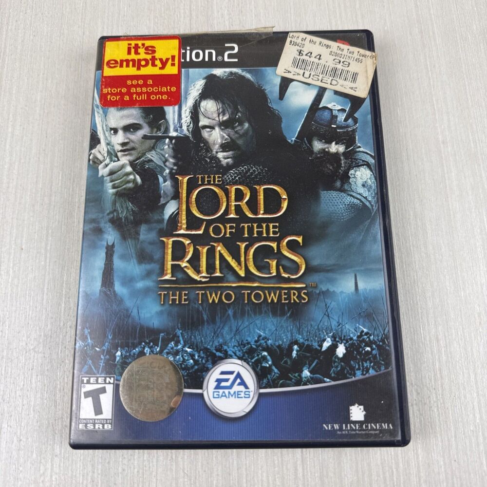 Lord of the Rings: The Two Towers (Sony PlayStation 2, 2004) PS2